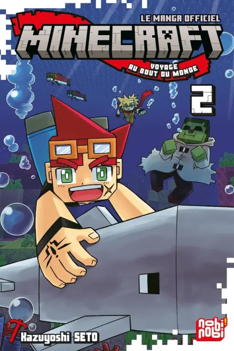 Minecraft - Le manga officiel 2 Voyage au bout du monde