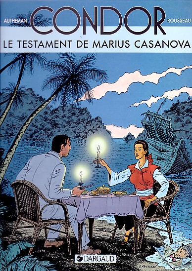 Couverture de l'album Condor Tome 4 Le testament de Marius Casanova