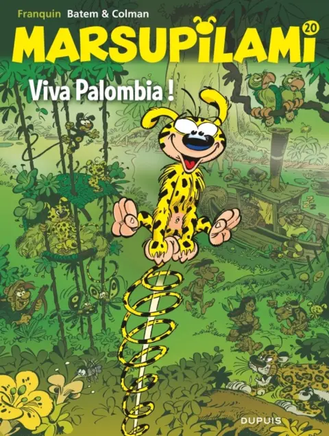 Couverture de l'album Marsupilami Tome 20 Viva Palombia !