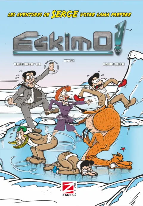 Les aventures de Serge votre Lama préféré Tome 7 Eskimo !