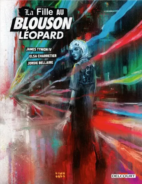 La fille au blouson léopard
