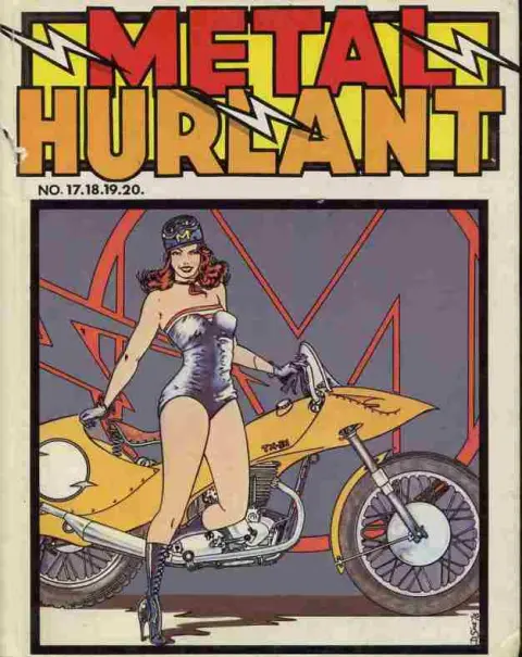 Métal Hurlant 5 Recueil des N° 17-18-19-20