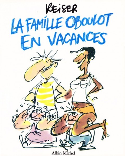 Couverture de l'album La Famille Oboulot en vacances