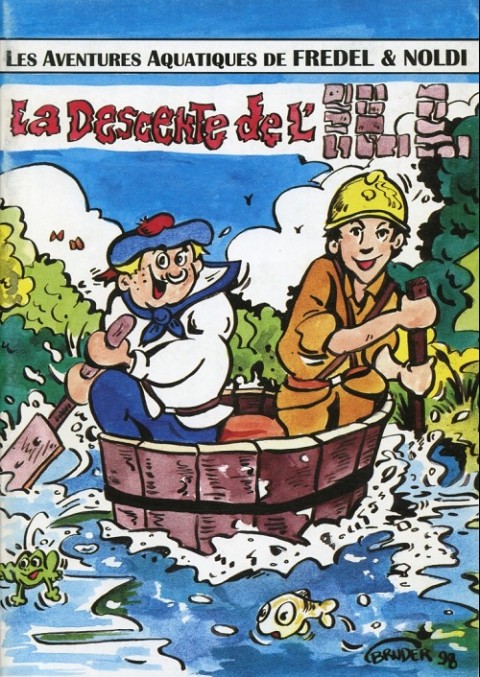 Couverture de l'album Les Aventures aquatiques de Fredel & Noldi Tome 1 La Descente de l'Ill