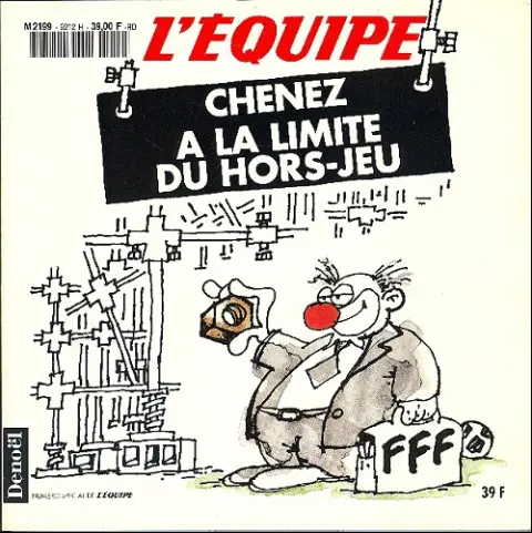 Chenez à la limite du hors-jeu