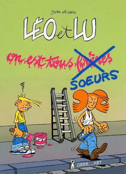 Léo et Lu Tome 1 On est tous (frères) sœurs