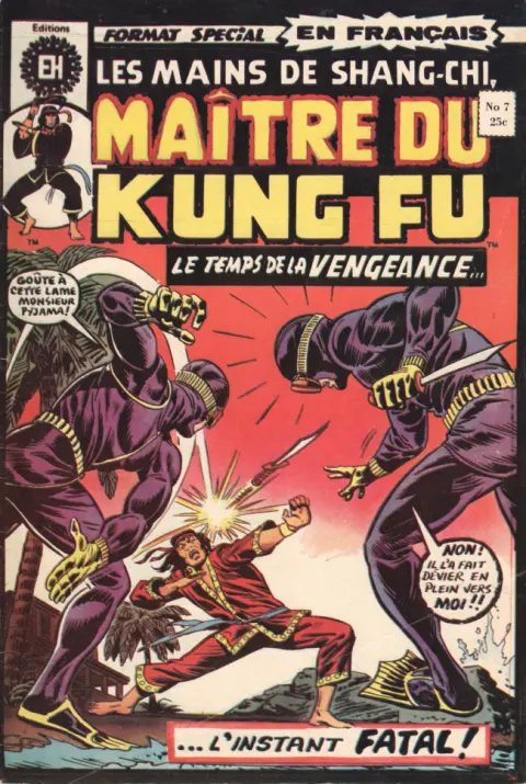 Les Mains de Shang-Chi, maître du Kung-Fu N° 7 La saison de la vengeance...