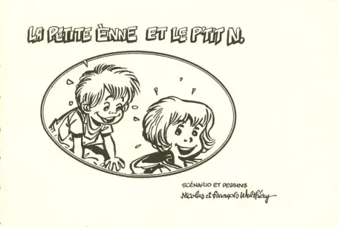 Couverture de l'album La Petite Ènne et le p'tit N.