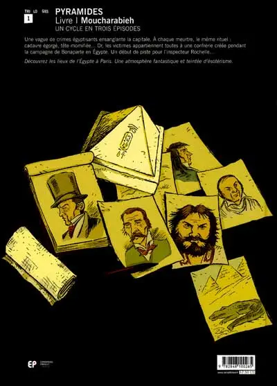 Verso de l'album Pyramides Tome 1 Moucharabieh