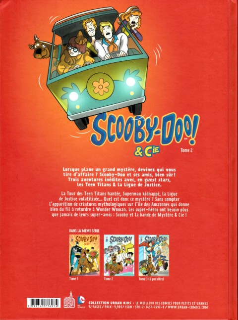 Verso de l'album Scooby-Doo & Cie Tome 2
