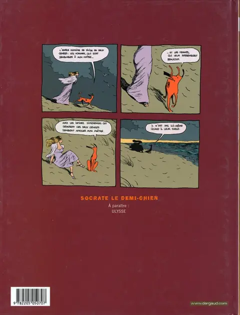 Verso de l'album Socrate le demi-chien Tome 1 Héraclès