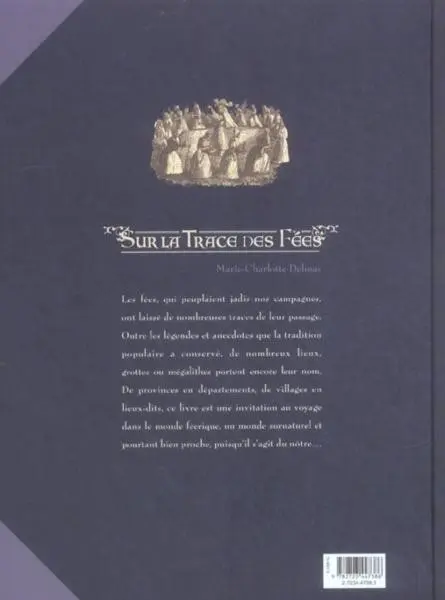 Verso de l'album Sur la Trace des Fées