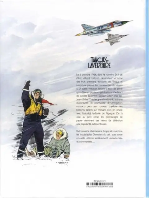 Verso de l'album Tanguy et Laverdure L'Intégrale Tome 9 Opération Tonnerre