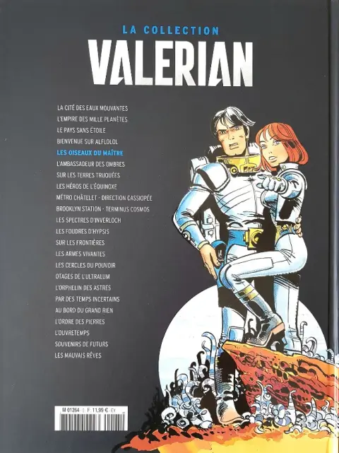 Verso de l'album Valérian Tome 5 Les Oiseaux du maître