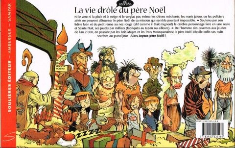 Verso de l'album La Vie drôle et secrète du père Noël La vie drôle du père Noël