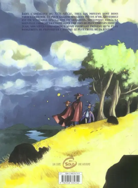 Verso de l'album Vieille Amérique