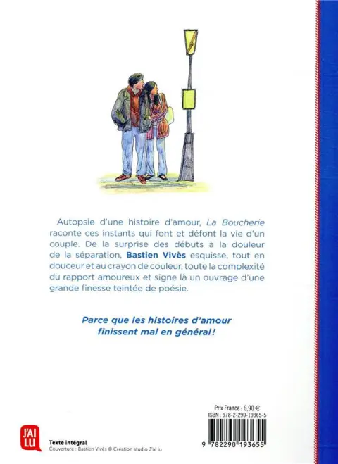 Verso de l'album La Boucherie