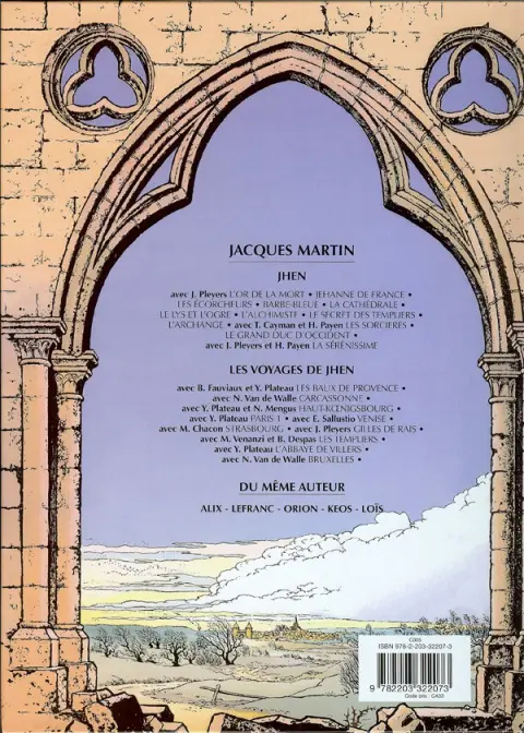 Verso de l'album Jhen Tome 1 L'or de la mort