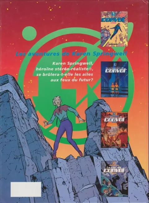 Verso de l'album Karen Springwell - Convoi Tome 3 Les joueurs de Convoi