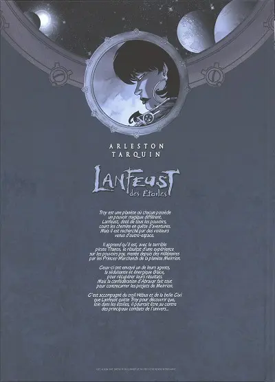 Verso de l'album Lanfeust des Étoiles Tome 6 Le râle du flibustier