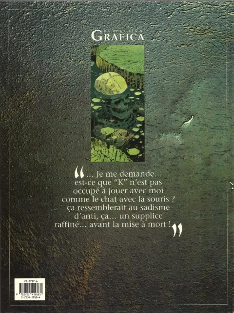 Verso de l'album Pharaon Tome 1 Philtre pour l'Enfer