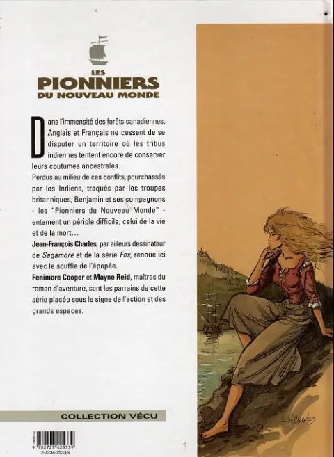 Verso de l'album Les Pionniers du Nouveau Monde Tome 2 Le grand dérangement