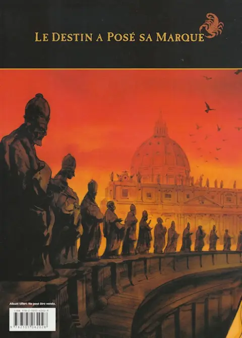 Verso de l'album Le Scorpion Tome 1 La marque du diable