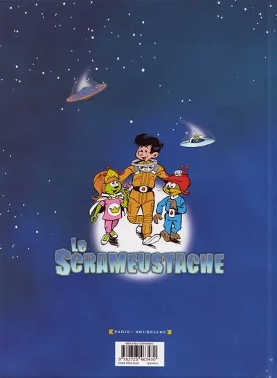 Verso de l'album Le Scrameustache Tome 6 La fugue du Scrameustache