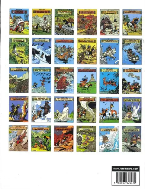 Verso de l'album Yakari Tome 10 Le grand terrier