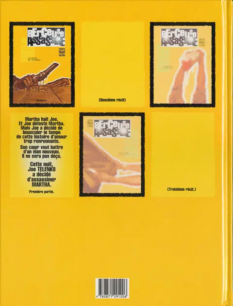 Verso de l'album Berceuse assassine Tome 1 Le cœur de Telenko