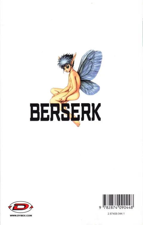 Verso de l'album Berserk 5