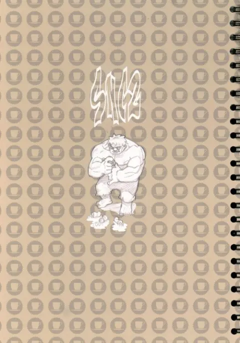 Verso de l'album Sketch n' coffee Tome 2