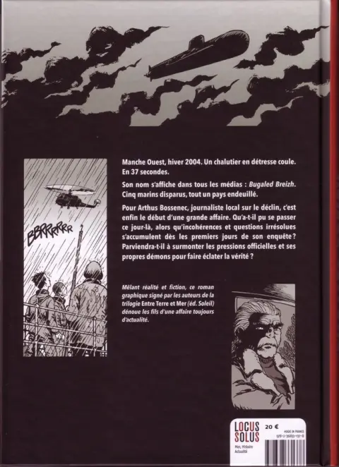 Verso de l'album Bugaled Breizh 37 secondes