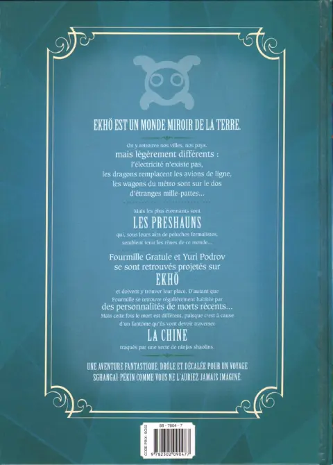 Verso de l'album Ekhö monde miroir Tome 10 Un fantôme à Pékin