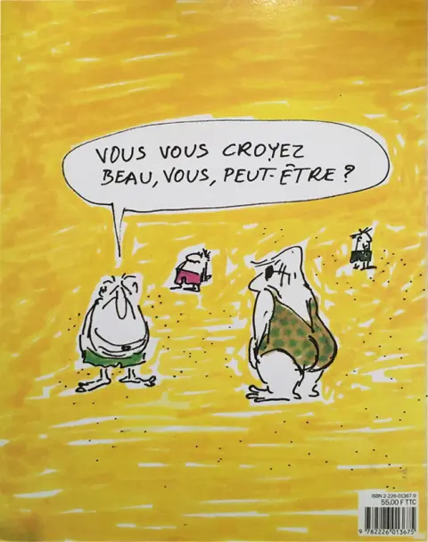 Verso de l'album Ils sont moches