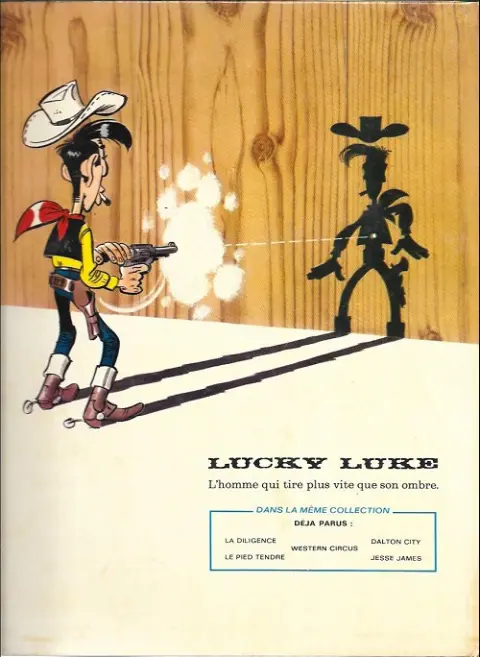 Verso de l'album Lucky Luke Tome 32 La diligence