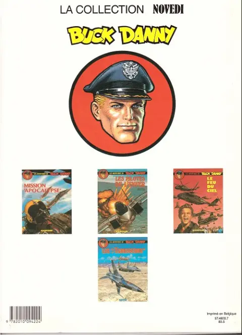 Verso de l'album Buck Danny Tome 41 Mission 'Apocalypse'