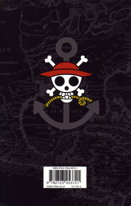 Verso de l'album One Piece Tome 35 Capitaine