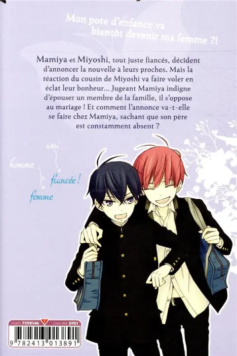 Verso de l'album Switch love 3