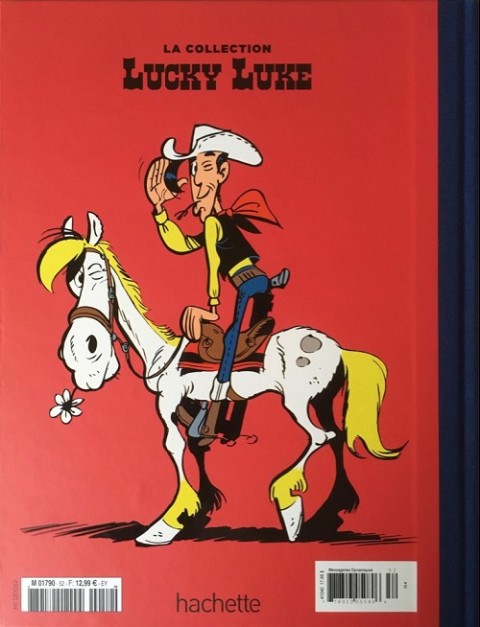 Verso de l'album Lucky Luke La collection Tome 52 Le pony express