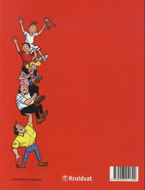 Verso de l'album Bob et Bobette (Publicitaire) La pierre à cuisiner