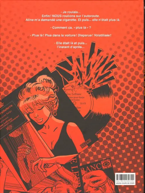 Verso de l'album L'instant d'après