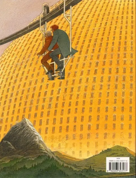 Verso de l'album Les Cités obscures Tome 8 La frontière invisible - Tome 1