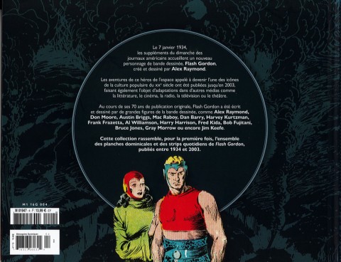 Verso de l'album Flash Gordon Tome 4 1942-1944