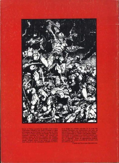 Verso de l'album Conan le barbare Tome 2