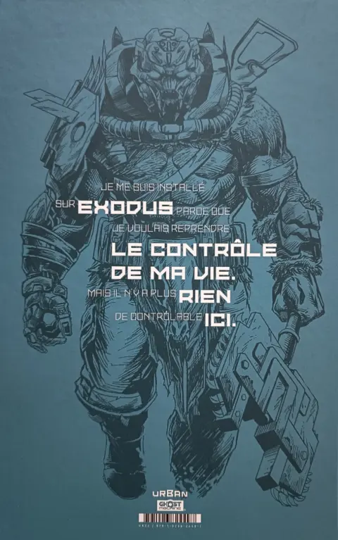 Verso de l'album Rook Exodus 1