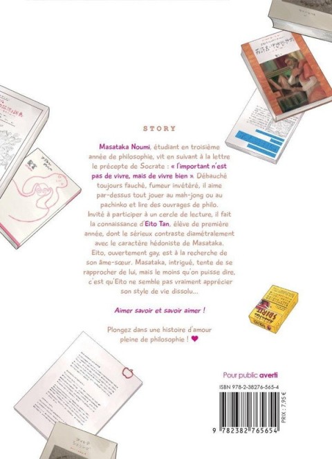 Verso de l'album L'Apologie de Noumi