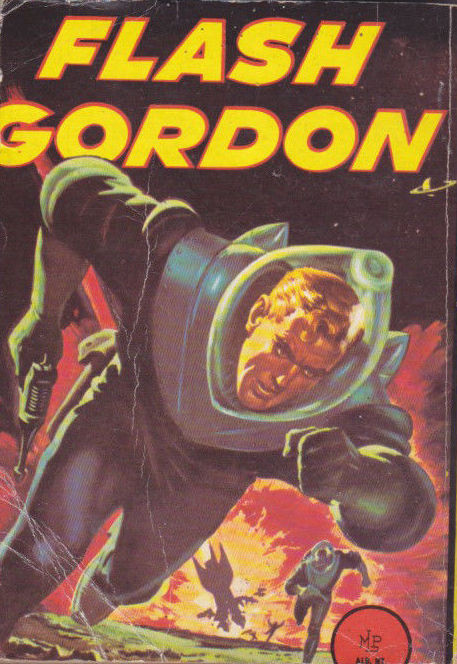 Verso de l'album Flash Gordon Album N° 1