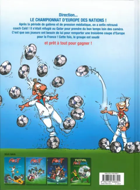 Verso de l'album Foot Goal Tome 4 Leçon de ballons