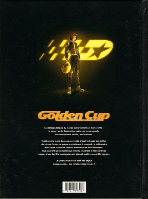 Verso de l'album Golden Cup Tome 2 500 mille chevaux